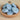 Galet de calcite bleue