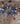 Pendentif double pointe fluorine
